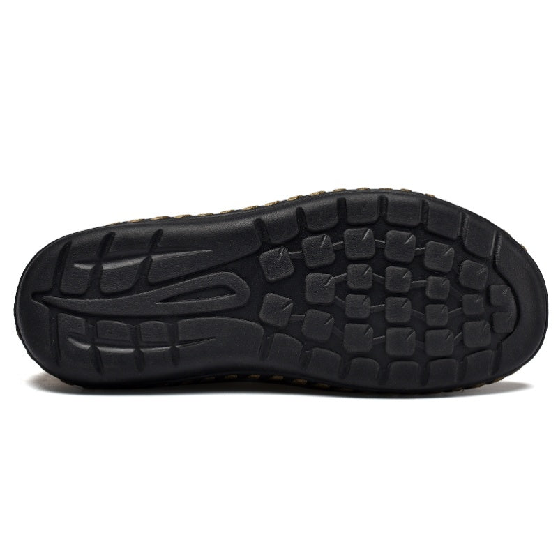 Men's Stitch Non Slip Loafer Shoes Lightweight Wear resistant Driving Shoes