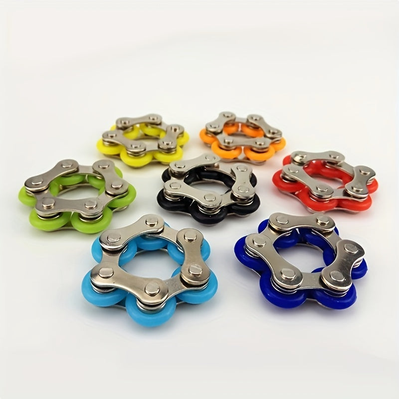 Six Link Chain Decompression Toy Metal Toy