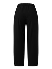 High Waist Loose Fit Harem Pants