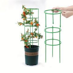 Spliced Flower Holder Support Rod Leaf Guard Plant Potted Orchid H