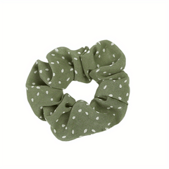 Large Scrunchies Polka Dot Floral Hair Rope Hair Accessories