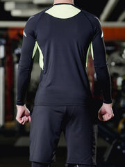 Men's Long Sleeve Compression Shirt for Sports Workout
