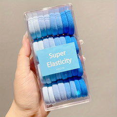 32pcs Colorful Girl's Hair Ring for Ponytail Hair Accessories