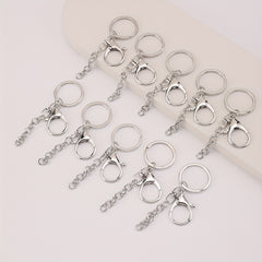 20pcs Chain Keychain With Lobster Key Ring Keychain Accessories