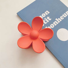 Sweet Matte Hair Claw Clip Flower Hairpin Hair Accessories