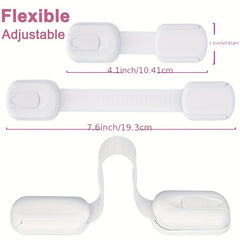 Baby Locks Adhesive Straps Child Safety Cabinet Proofing