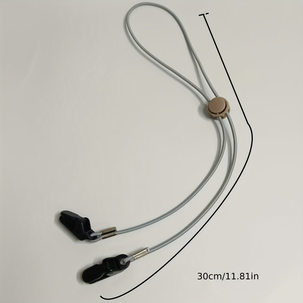 Adjustable Hat Clip with Elastic Cord for Outdoor Activities