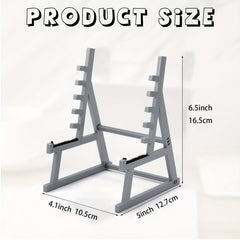 Mini Barbell Rack Pen Holder for Office