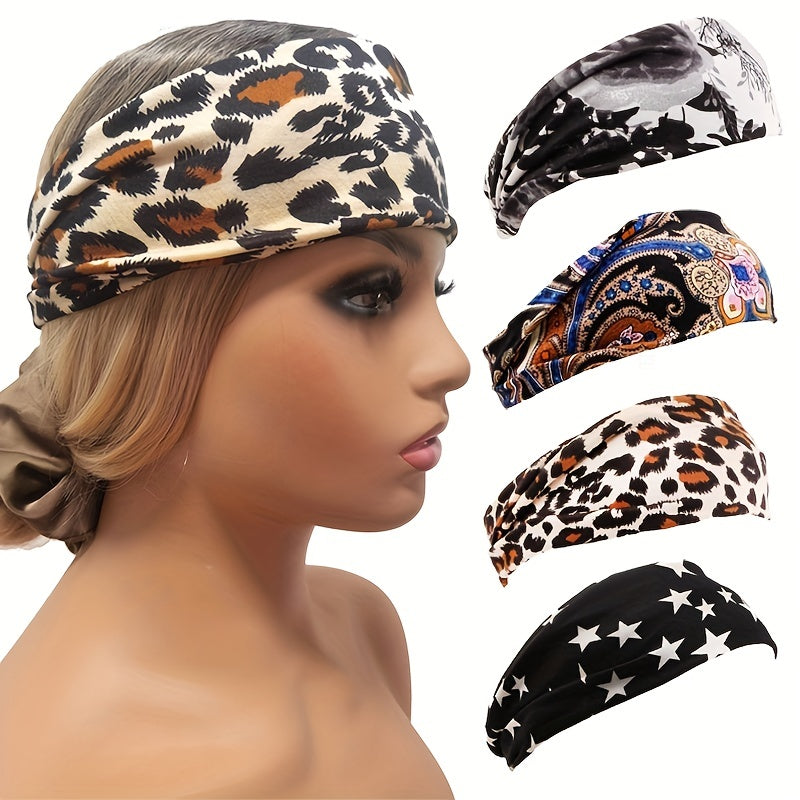 Sports Headbands Moisture Wicking Sweatbands Non Slip Bands