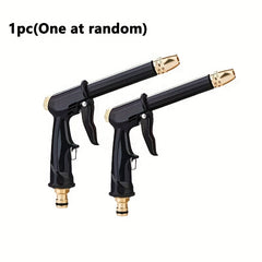 Metal Water Gun Nozzle High Pressure Sprayer Brass Nozzle Rotating