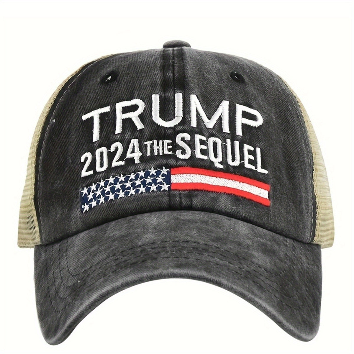 Vintage Trucker Hat Baseball Cap Embroidery