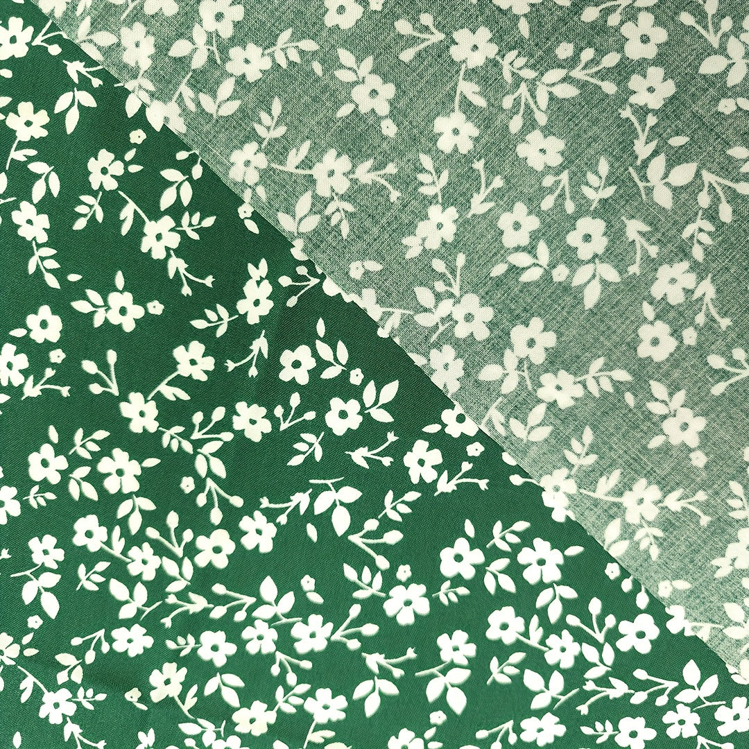 Artificial Cotton Fabric for DIY Clothes Pants Dress 1yard