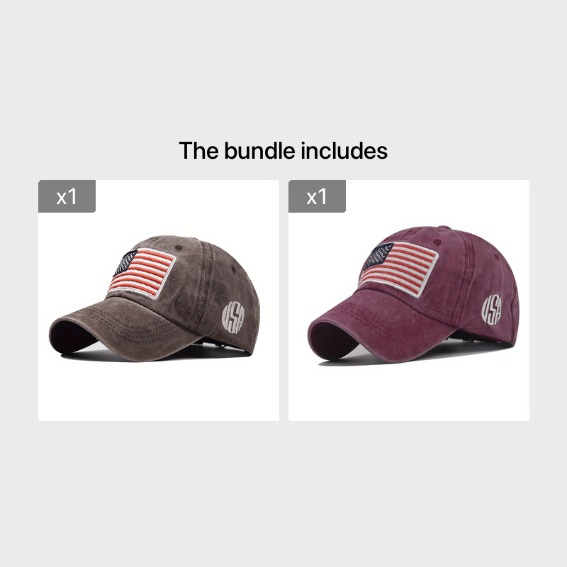 Flag Baseball Cap 100 One Size Men