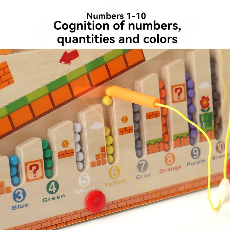 Wooden Valentine's Children's Magnetic Mazes Educational Toys