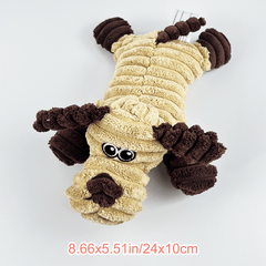 Plush Dog Toy Bear Monkey Puppy Toys for Dogs