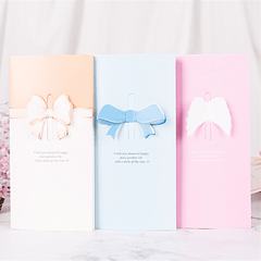 3D Hollow Baby Birth Greeting Card Mother Baby Thank You Card