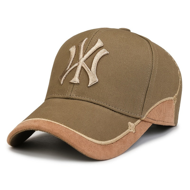 Embroidered Casual Baseball Cap Men's Sun Hat