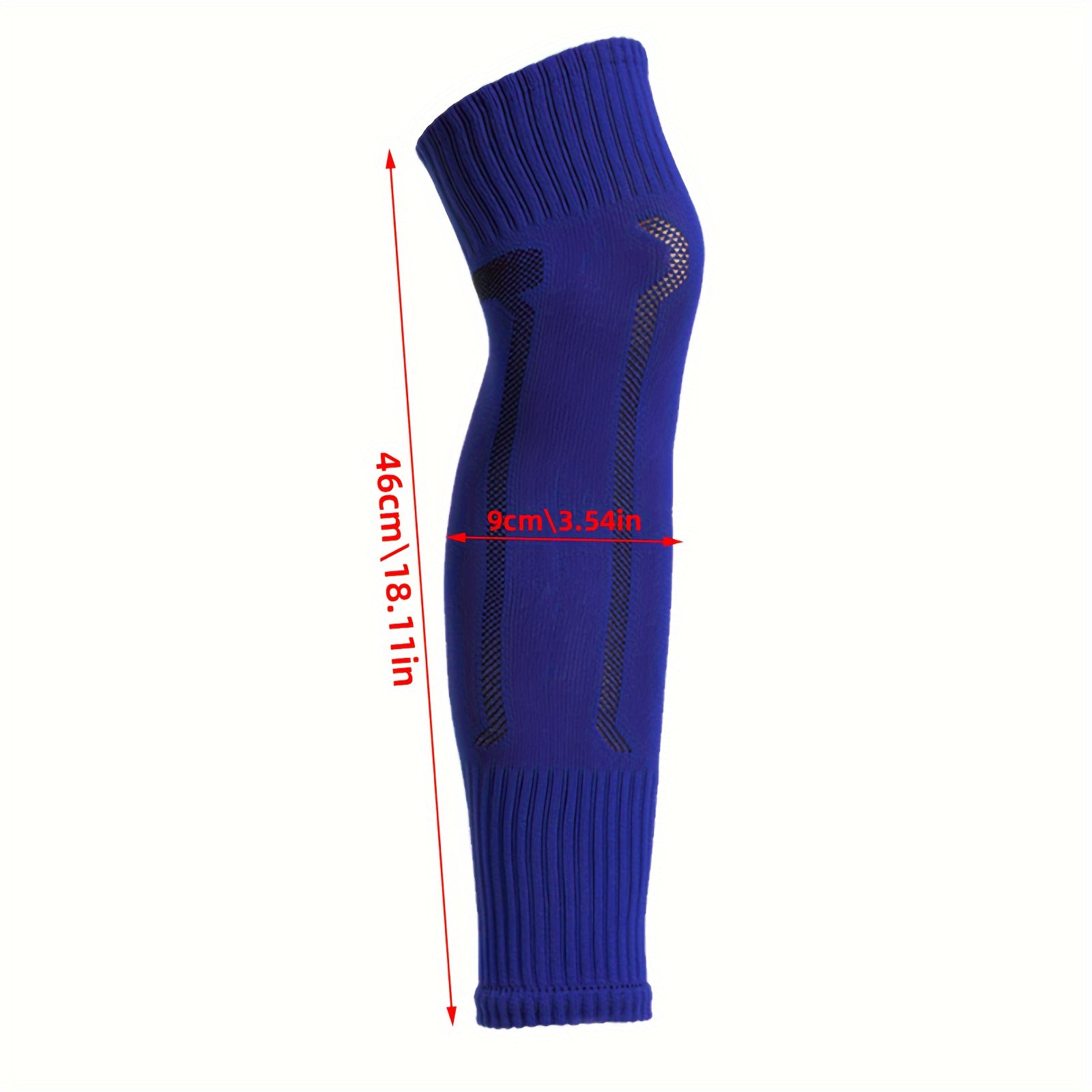 Sweat Wicking Football Leg Socks Breathable Knee Pads Protector