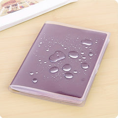 Frosted Transparent Passport Holder Travel Protector
