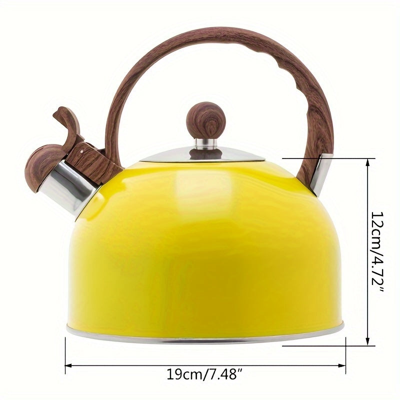 Stainless Steel Whistling Kettle for Camping