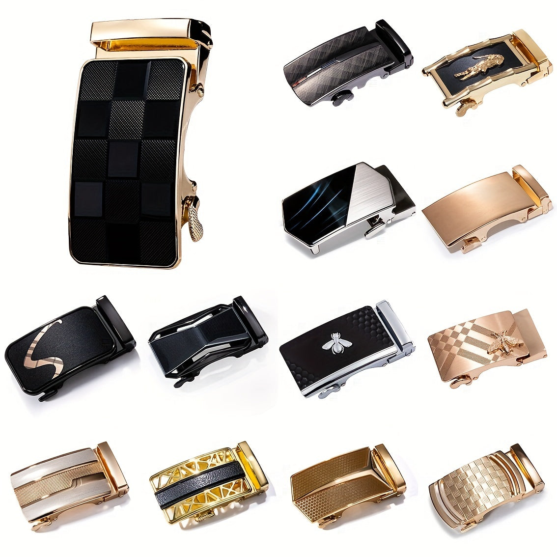 Alloy Automatic Belt Buckle for Business Men