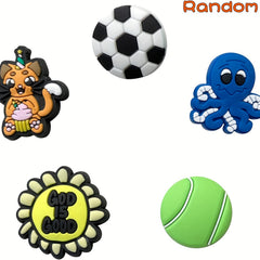 10-100PCS Cartoon PVC Shoe Charms for Clog Sandals - Shoe Decoration Gift