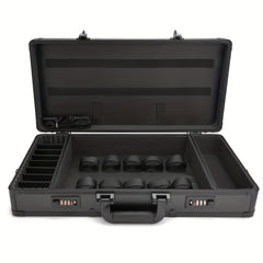 Barber Carrying Case Stylist Tool Box Hair Cutting Grooming Kit Storage