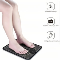 Portable Foot Massager Mat Intelligent Massage Pad Machine for Home Office