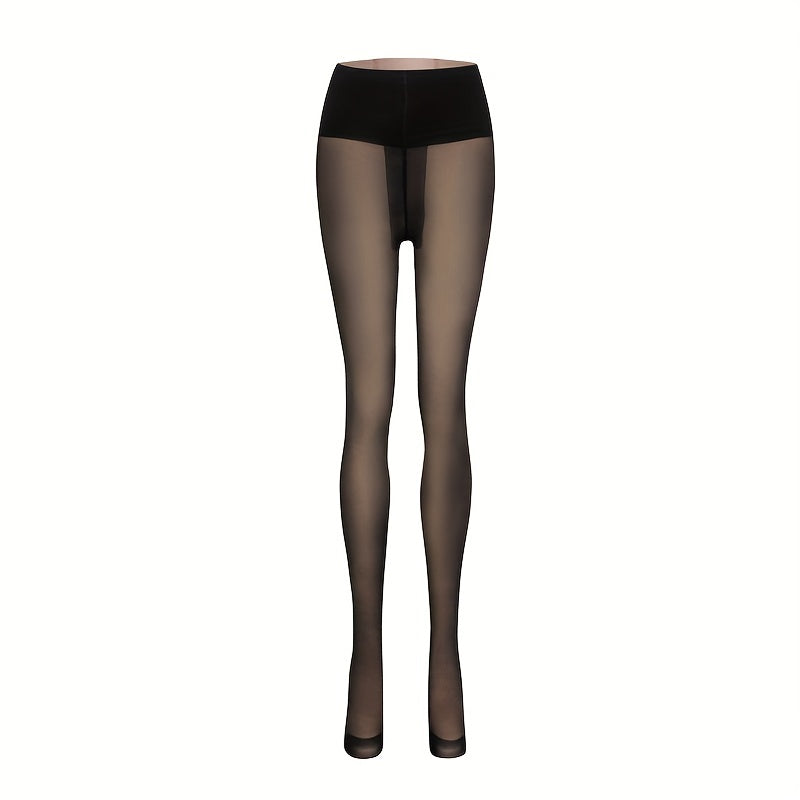 Sheer Mesh High Waist Pantyhose