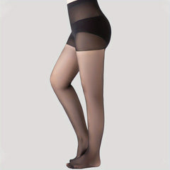 Sheer High Waist Slim Footed Pantyhose Women's Stockings