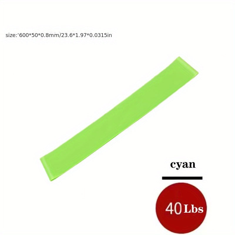 Elastic Resistance Bands Yoga Pilates Workout Gym Equipment
