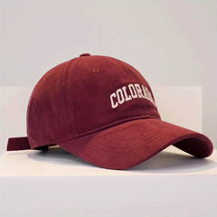 Vintage YORK Embroidered Cotton Baseball Cap
