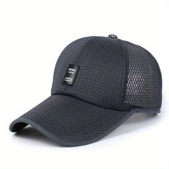 Summer Baseball Cap Breathable Sunshade Hat Gauze Cap