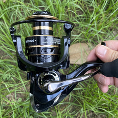 14 Ball Bearings Metal Spinning Fishing Reel for Long Casting & Freshwater