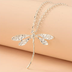 Dragonfly Necklace Natural Insect Pendant Gift For Girlfriend Mother