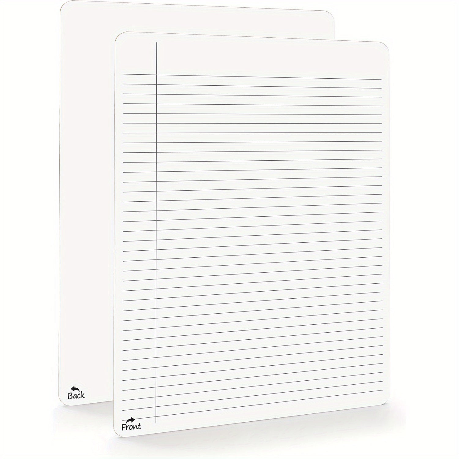 AMIBOX Dry Erase Notebook College Ruled Lined Board - Homeschool & Classroom Sup