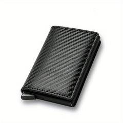 Men's RFID Blocking Credit Card Holder Minimalist Coin Purse