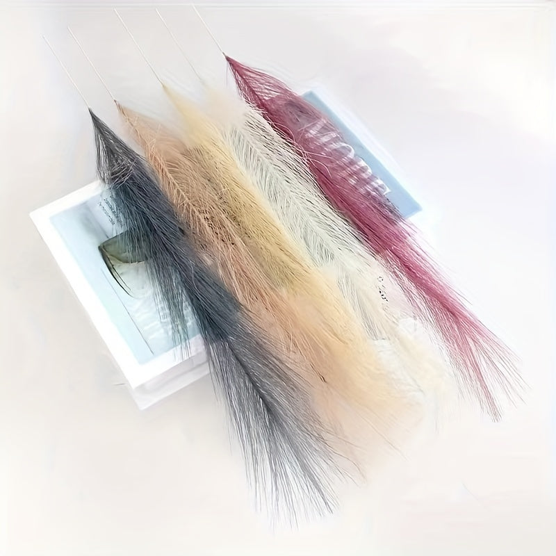 10pcs Polyester Artificial Reed for Home Decor