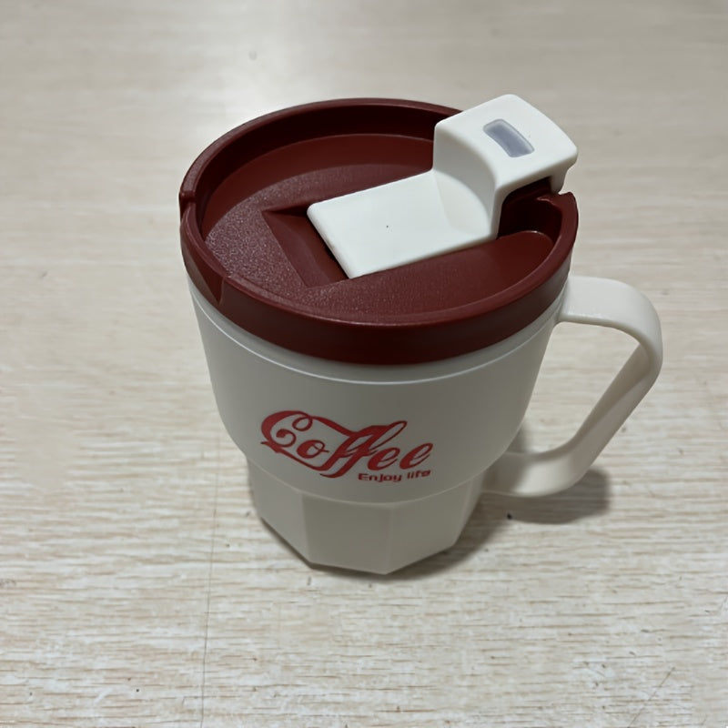 Stainless Steel Coffee Mug with Lid Double Walled Travel Cup Spill Proof