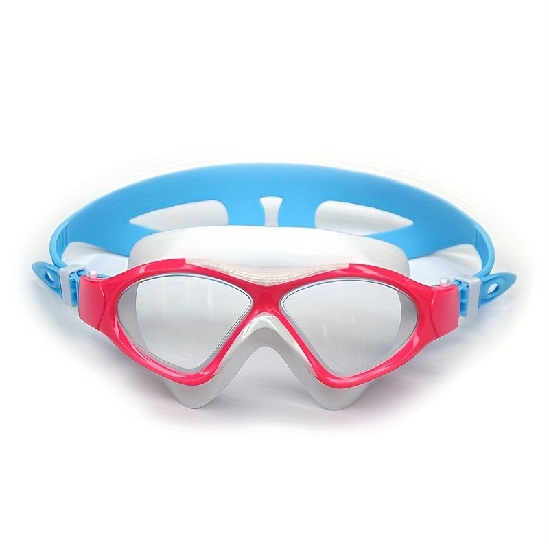 Kids Silicone Diving Goggles UV Protection Anti Fog Leakproof