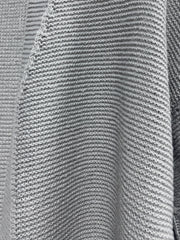  Solid Lantern Sleeve Open Front Cardigan