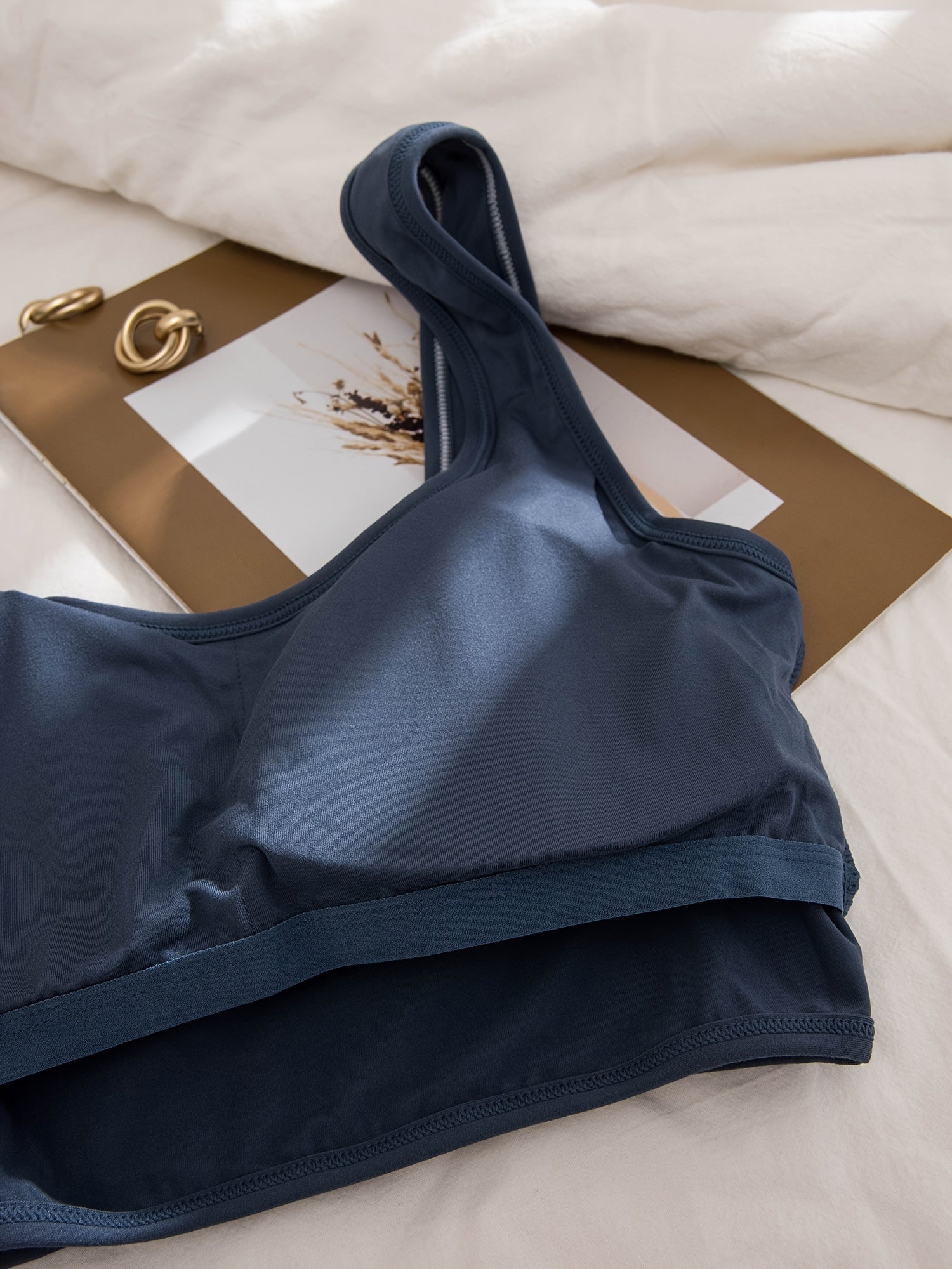Seamless Wireless Sports Bra Breathable Tank Bra