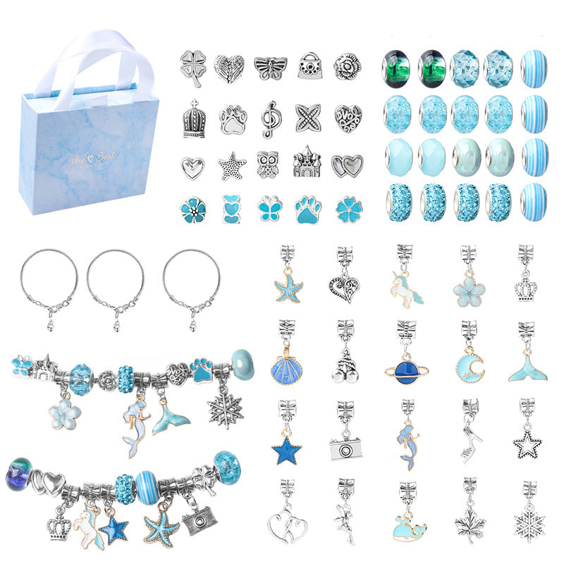 Girls Bracelet Making Kit Charm Beads Bracelet Making Crafts Set