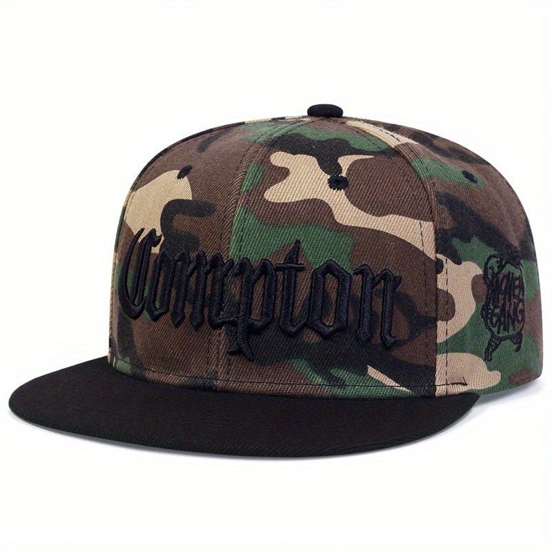 COMPTON Embroidery Snapback Hat Baseball Cap Adjustable Unisex Dad Hats
