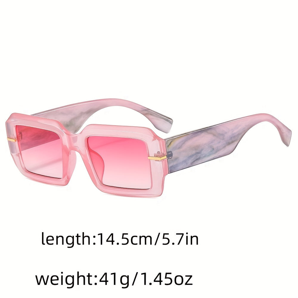 Retro Square Wide leg Sunglasses Unisex
