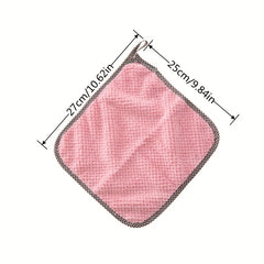 5pcs Absorbent Cleaning Towel for Bathroom and Kitchen, 9.84x10.62in