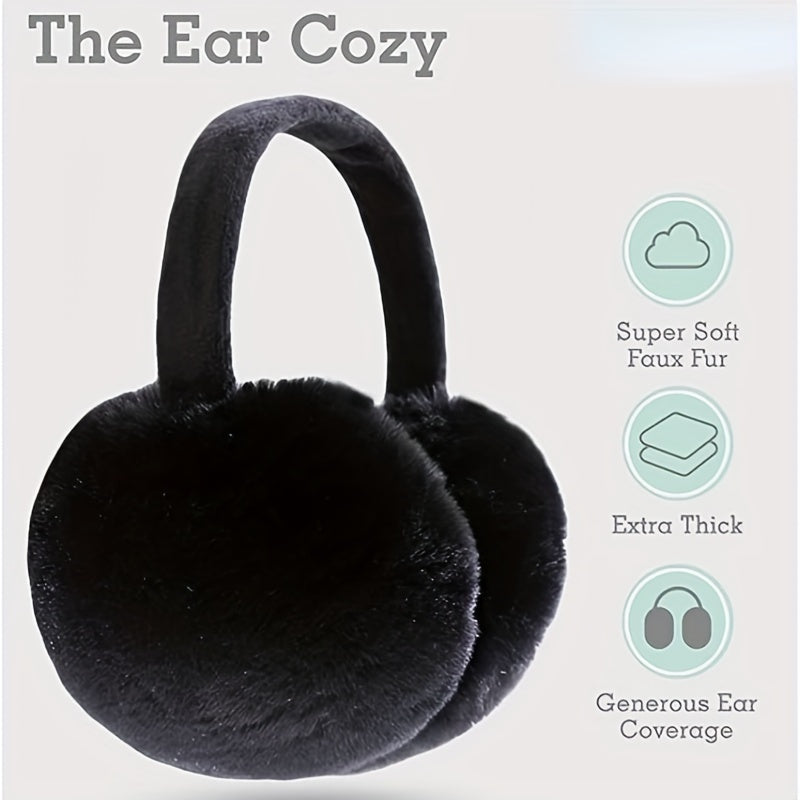 Warm Earmuffs Men Women Thermal Winter Ear Protection Plush Anti Freeze