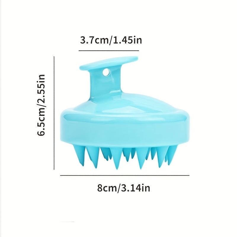 Silicone Shampoo Brush Scalp Massage Brush Soft Hair Brush