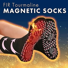 3 Pairs Massage Crew Socks Foot Warmer Sweat-absorbing Anti-odor Size 6.5-9.5
