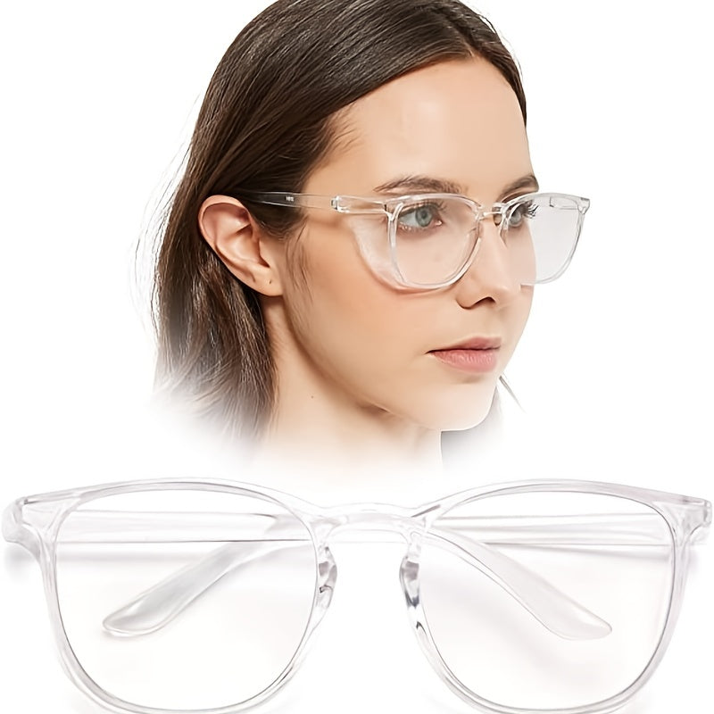 Clear Anti Fog Scratch Resistant Safety Glasses for Men Women